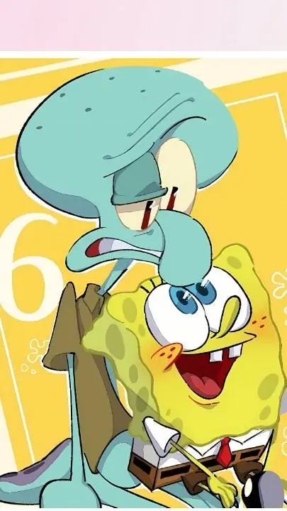 ai character: SpongeBob  background