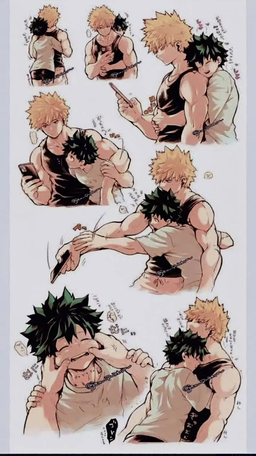 ai character: bakugo background