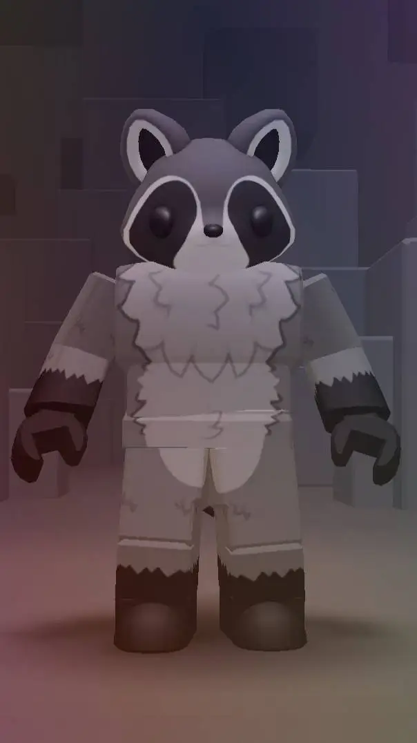 ai character: Mapache Insana 👻 background