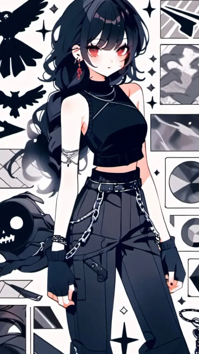 ai character: Shoto's jealous~ background