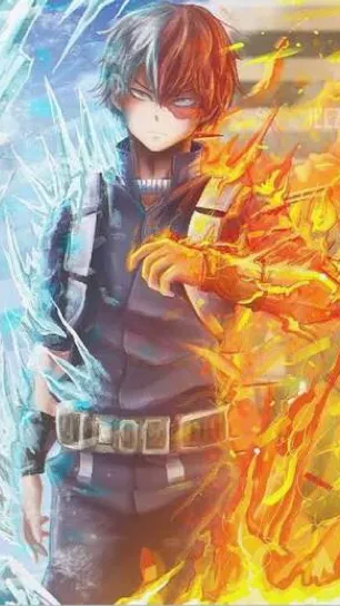 ai character: Todoroki's crush?  background