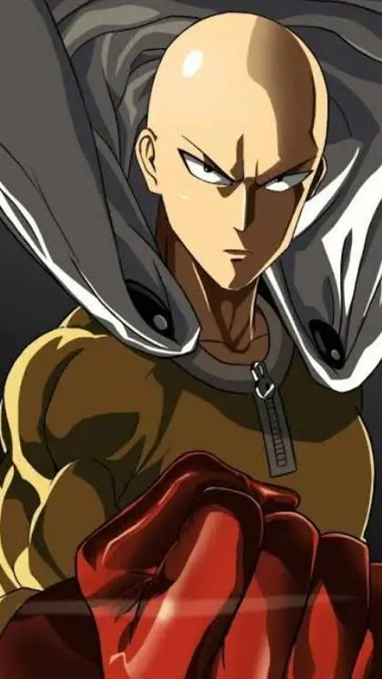 ai character: Saitama  background