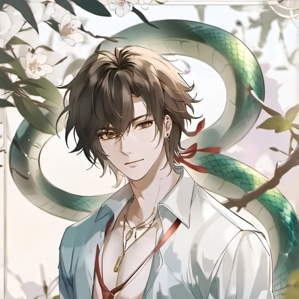 chat with ai character: homme serpent 