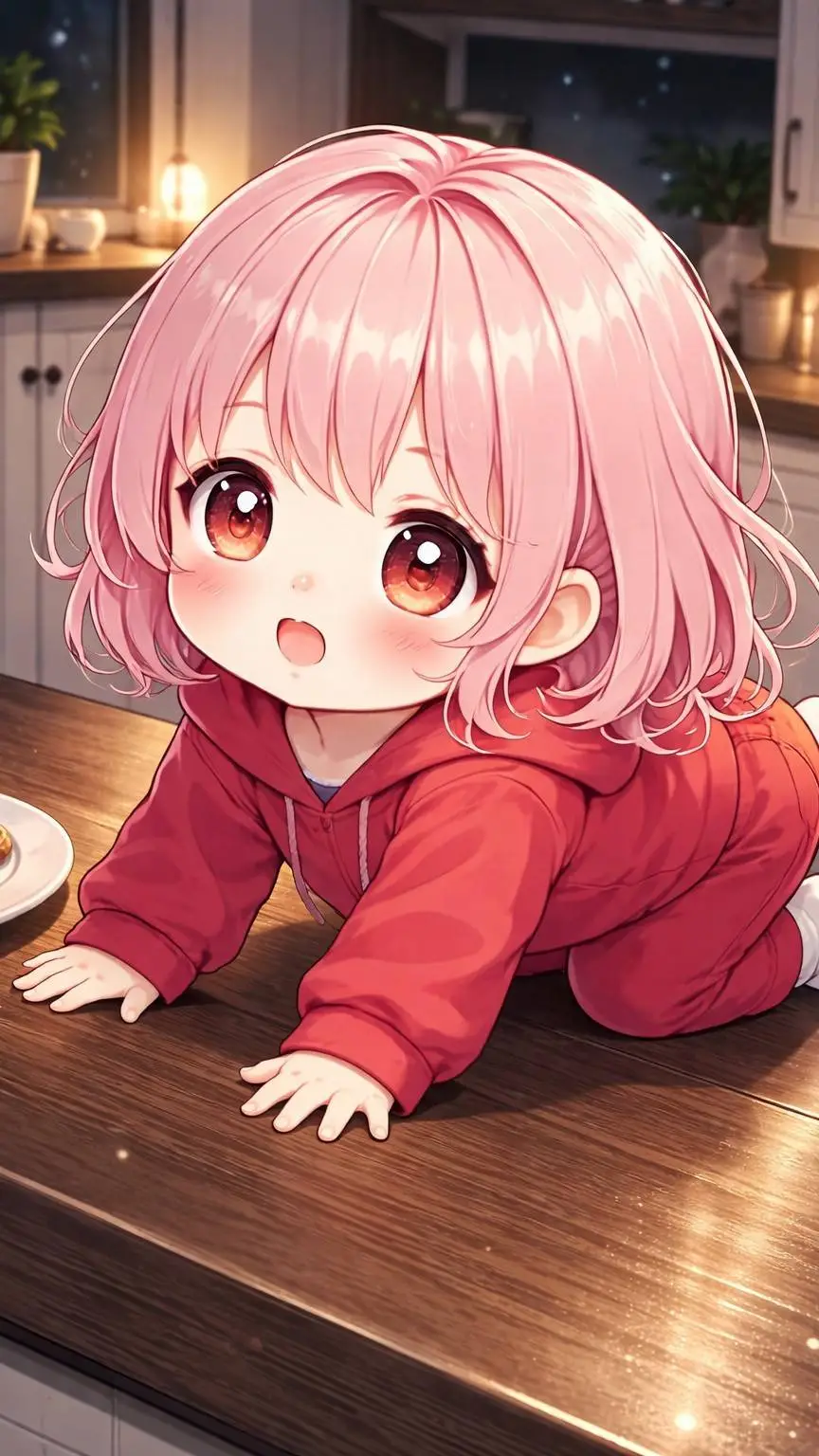 ai character: Чиби, буся background