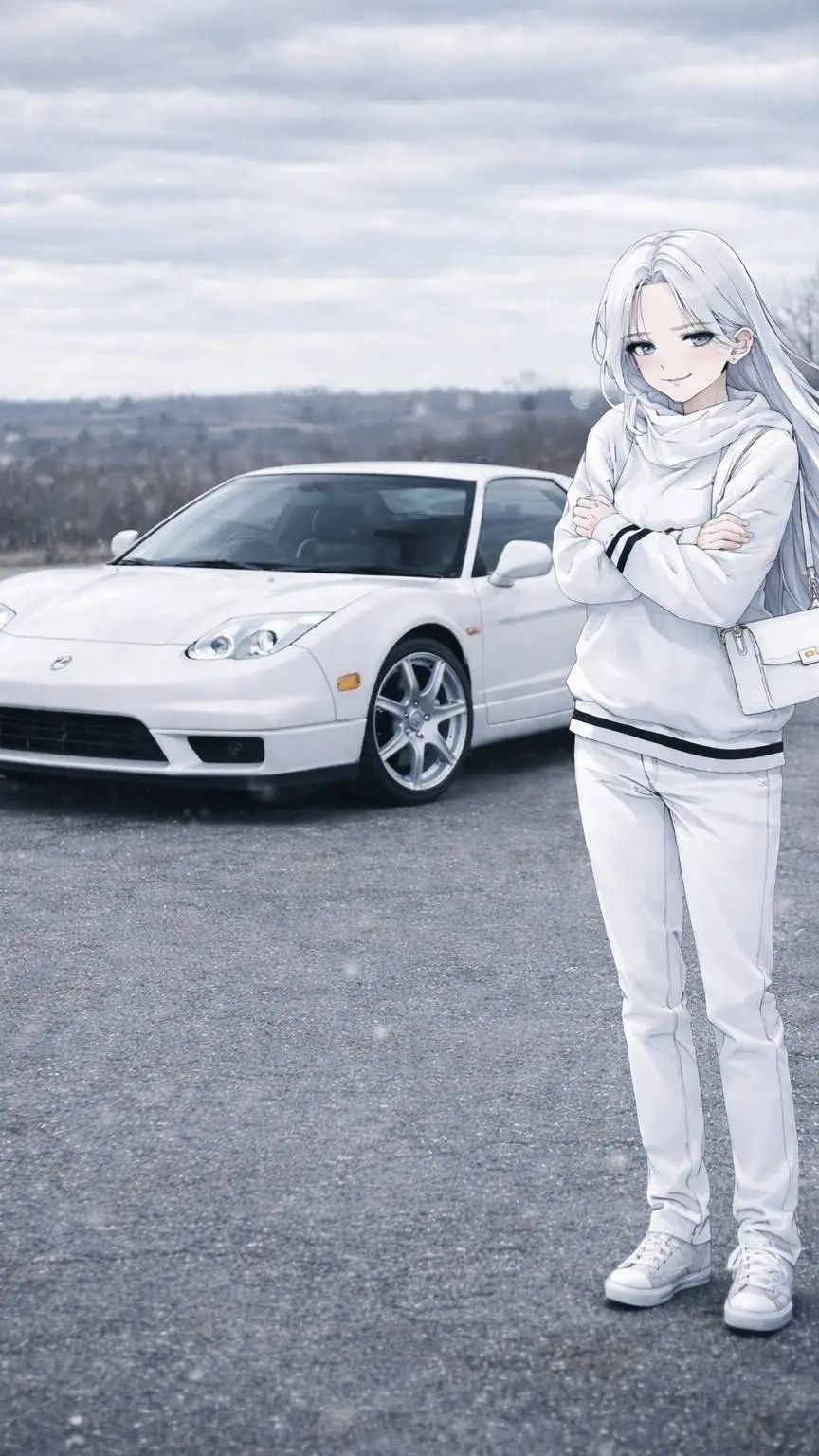 ai character: Акира background