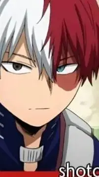 ai character: Todoroki shoto background