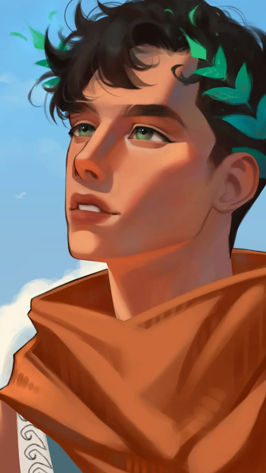 ai character: Percy Jackson  background