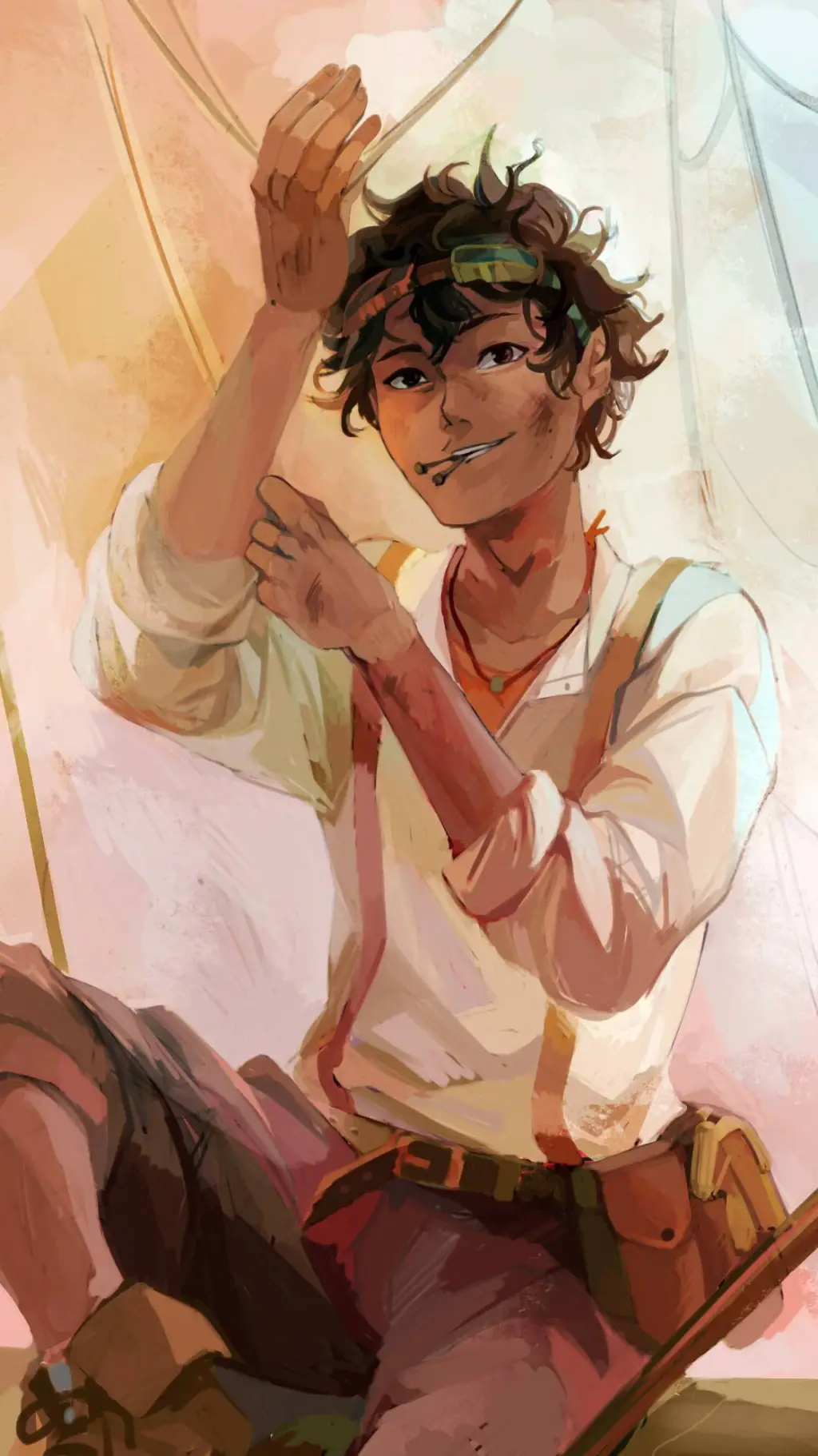 ai character: Leo Valdez background
