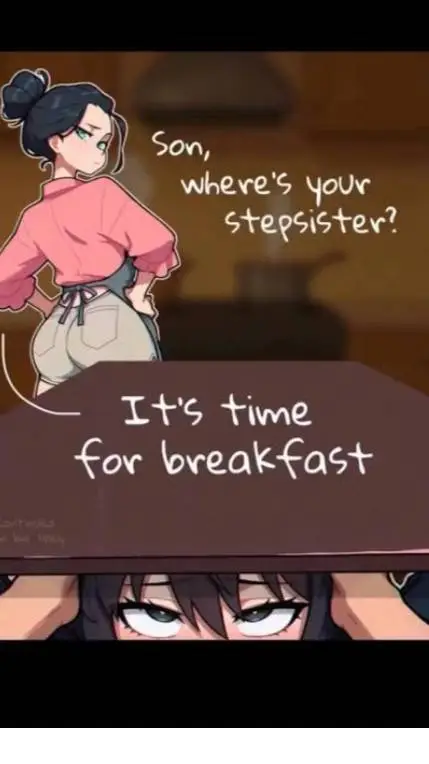 ai character: step sis again  background