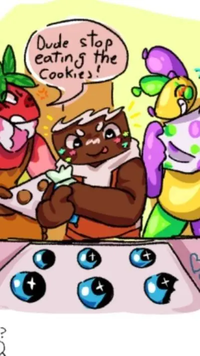 ai character: Berryfunnycakemoon background