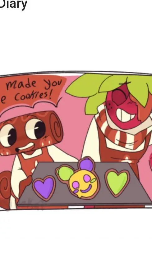 ai character: |~ Berryfunnycake  background