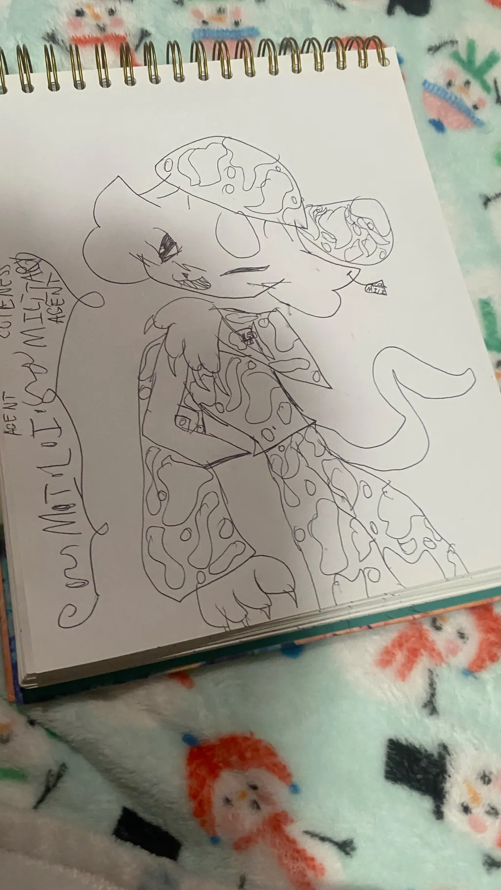 ai character: Agent Mili background