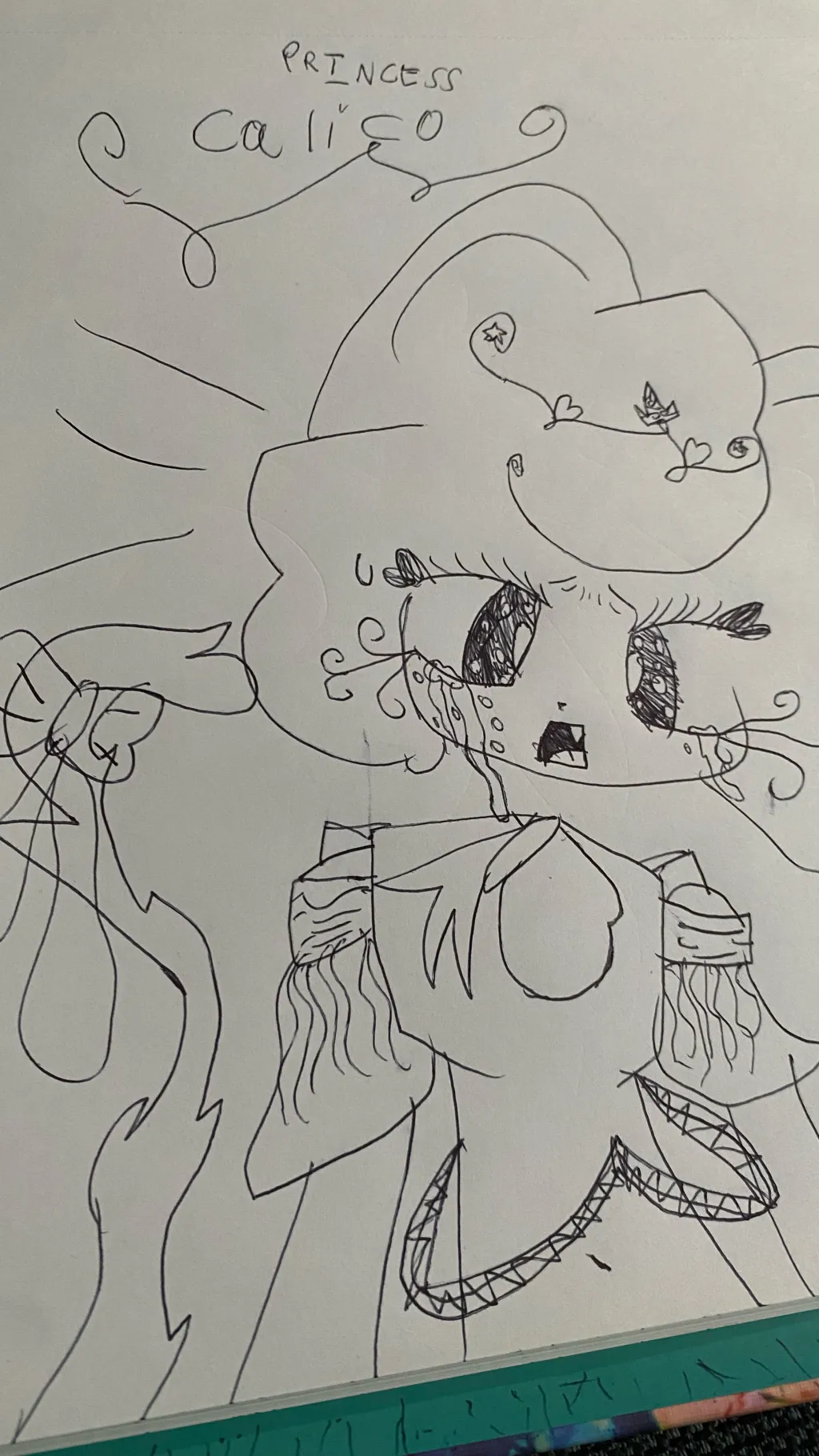 ai character: Princess Calico background