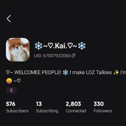 chat with ai character: ❄️Kai❄️