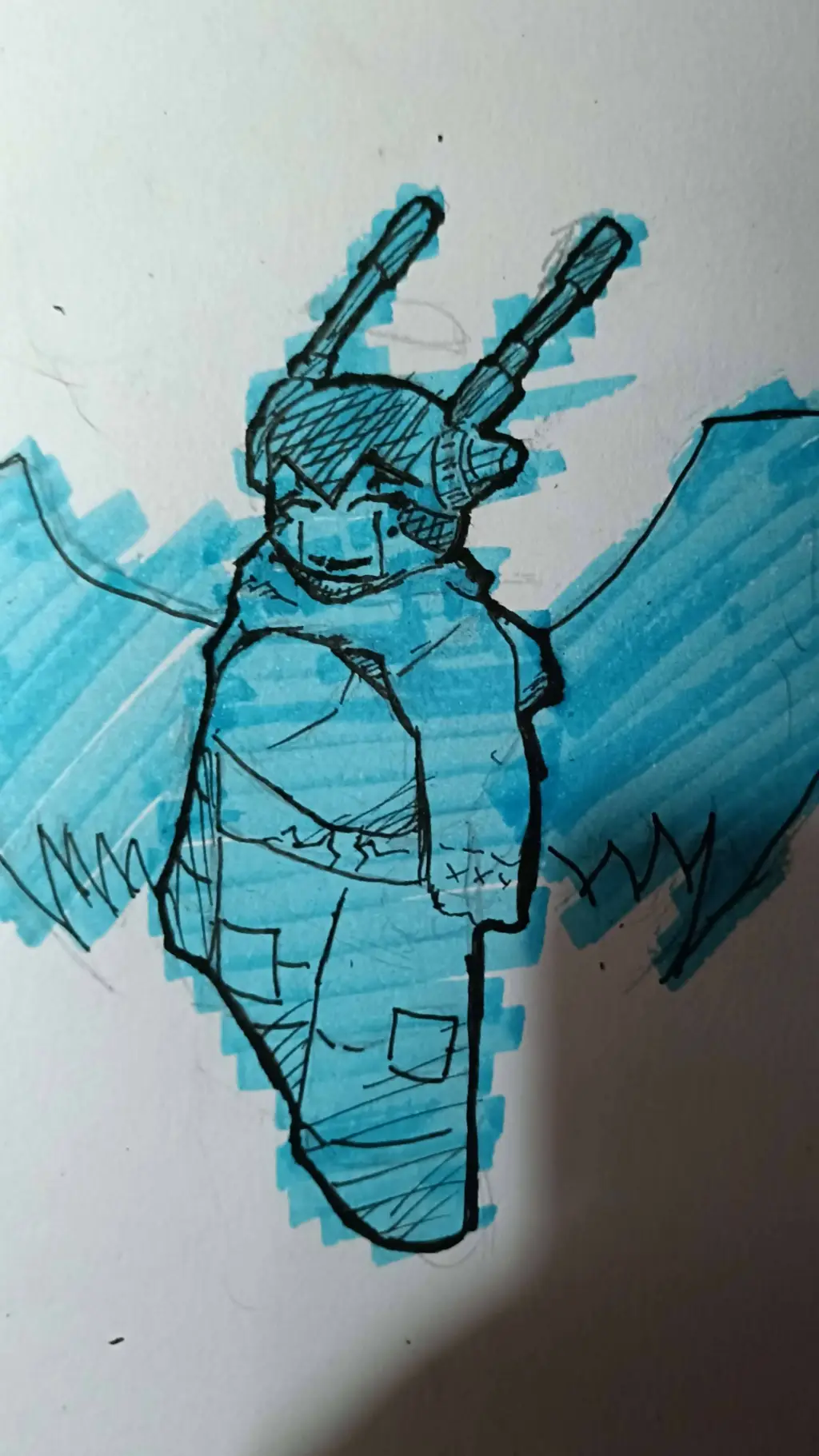 ai character: sachron background