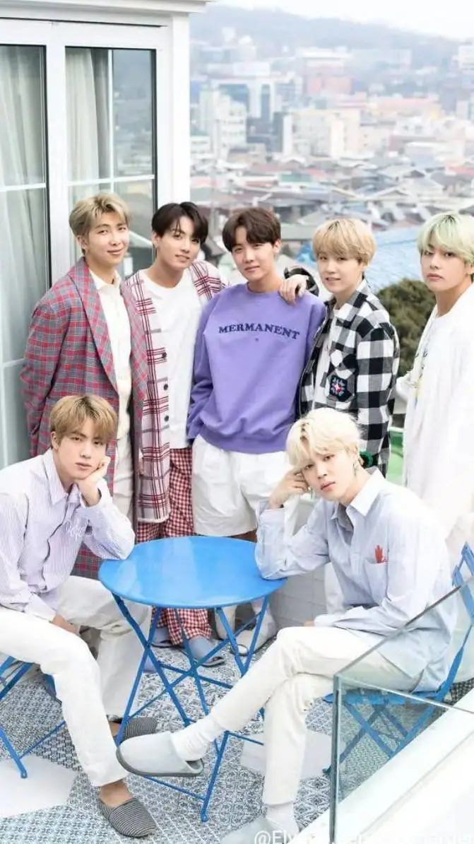 ai character: BTS/Stage background