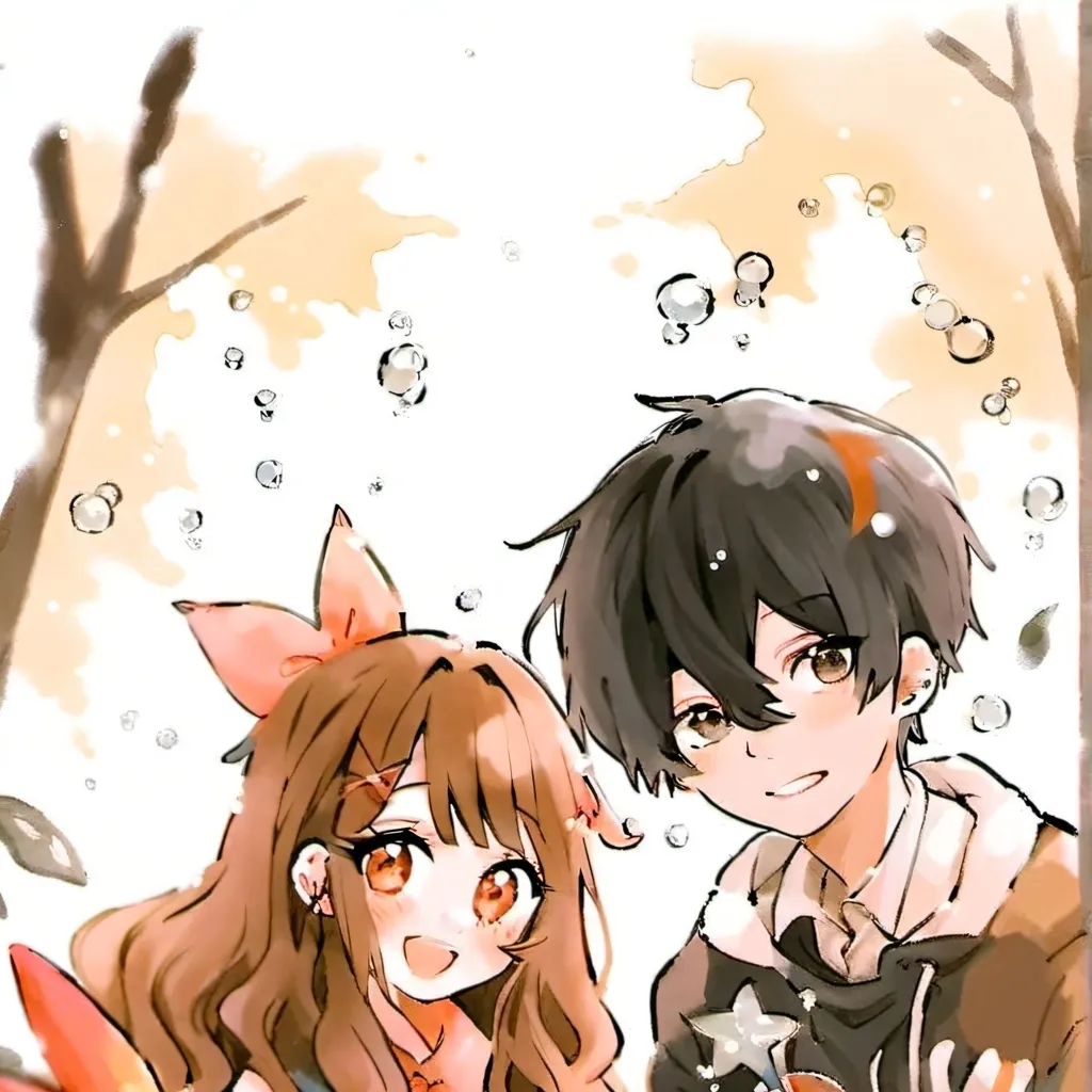 chat with ai character: bubbles and lil rd