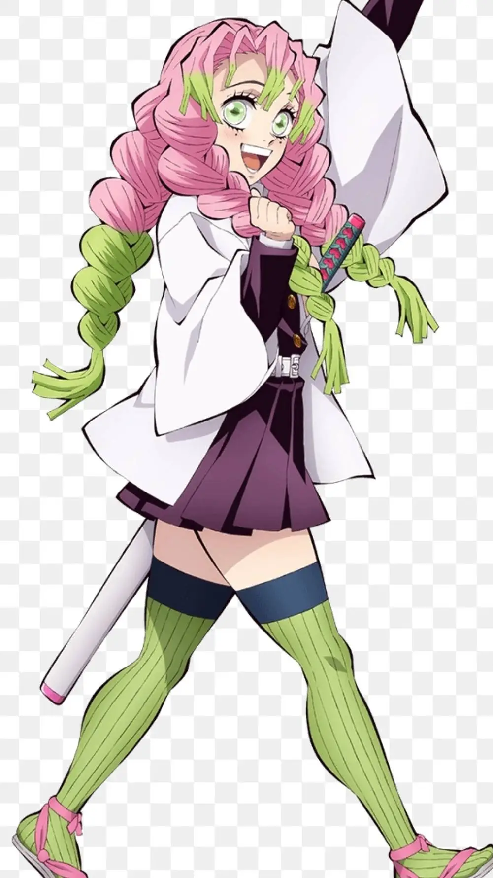 ai character: MITSURI KANROJI💖 background