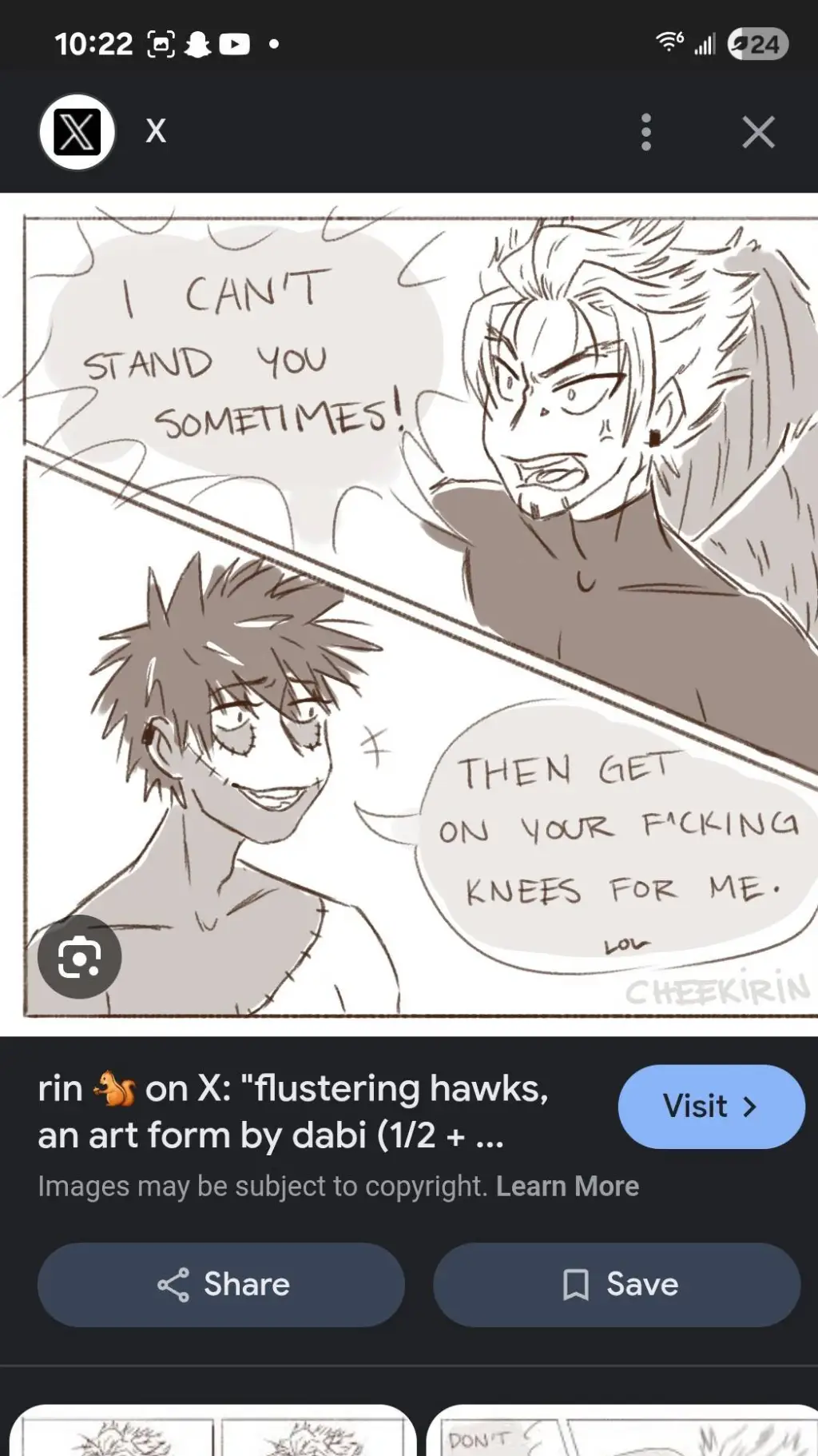 ai character: dabi x hawks background