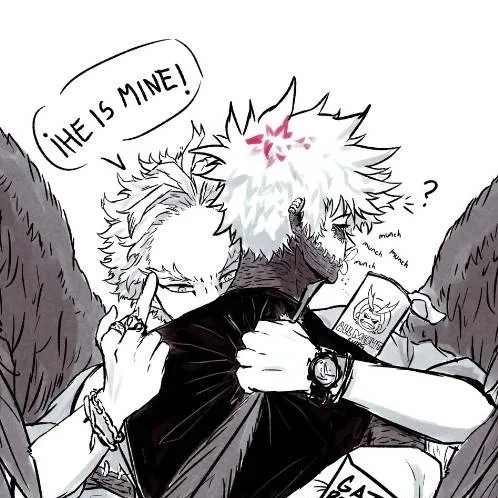 chat with ai character: he is mine-hawks
