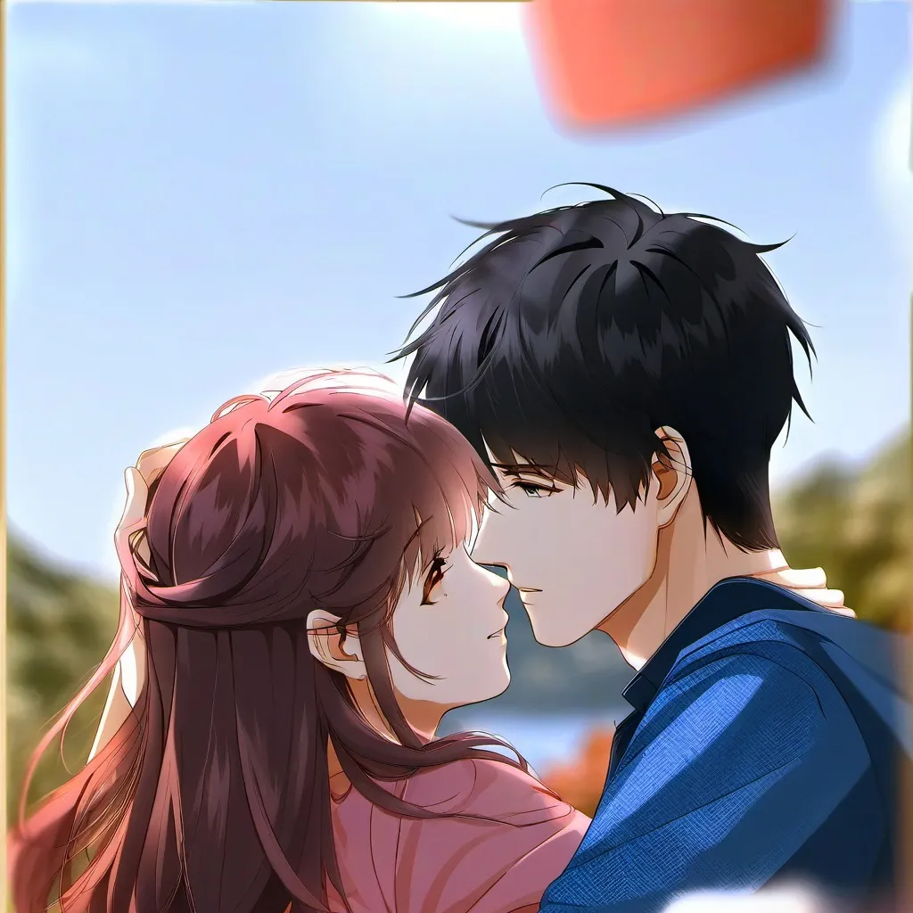 chat with ai character: first kiss