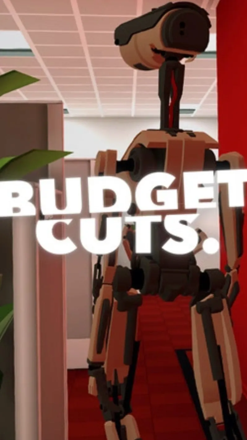 ai character: Budget cuts vr background