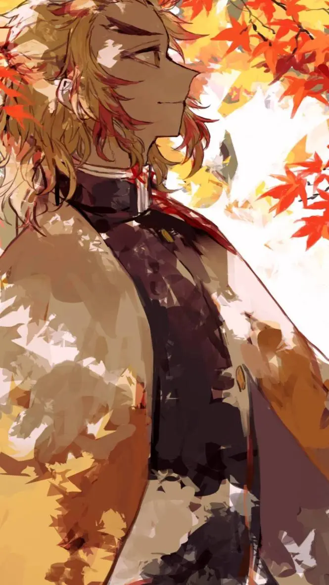 ai character: kyojuro rengoku  background