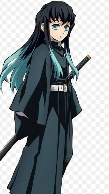ai character: muichiro tokito  background