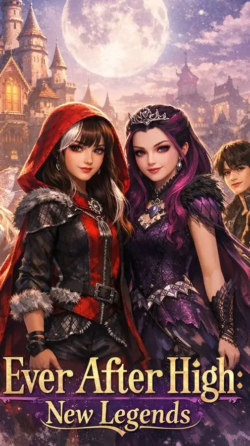 ai character: Ever After high  background