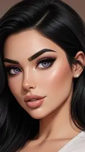 ai character: Sapphire  background