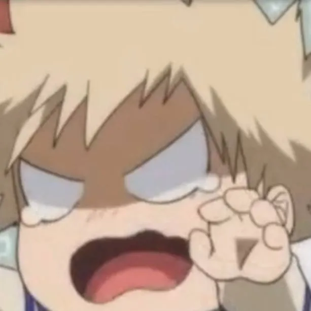 chat with ai character: Baby bakugo 😔✌️