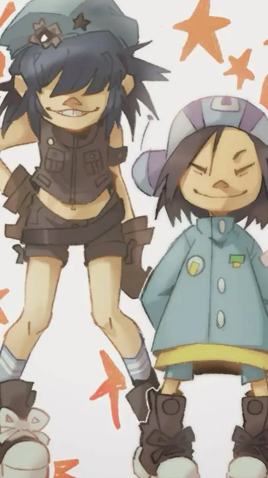 ai character: °GORILLAZ° background