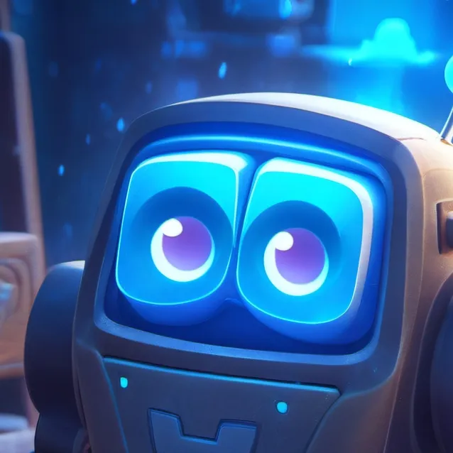 chat with ai character: robot