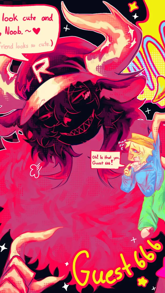 ai character: Guest 666 background