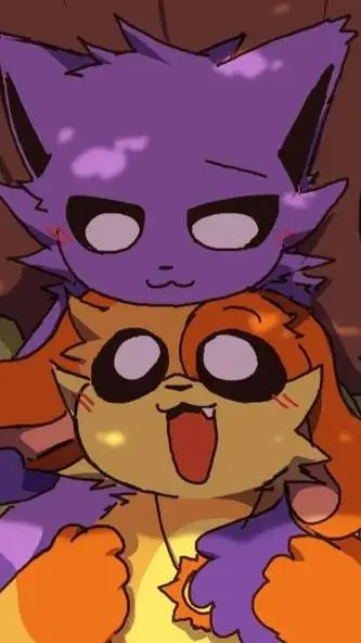 ai character: catnap x dogday background