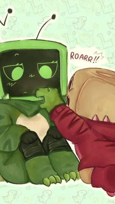 ai character: shellvision!! background