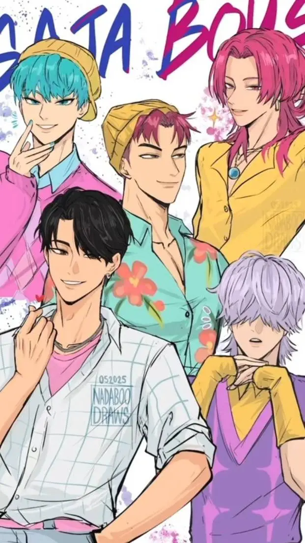 ai character: saja boys x hunter background