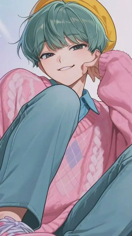 ai character: k pop pick me background