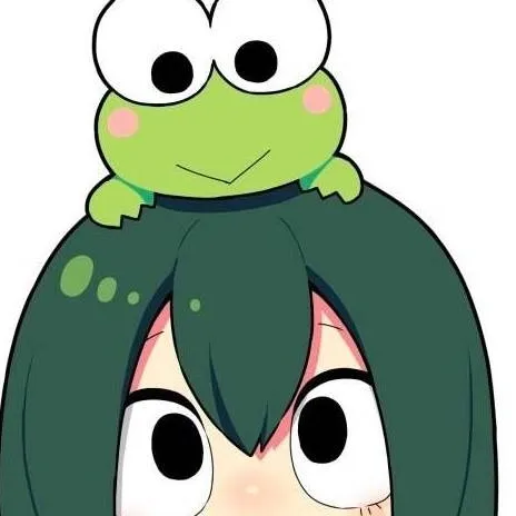 chat with ai character: 🐸tsuyu asui 🐸