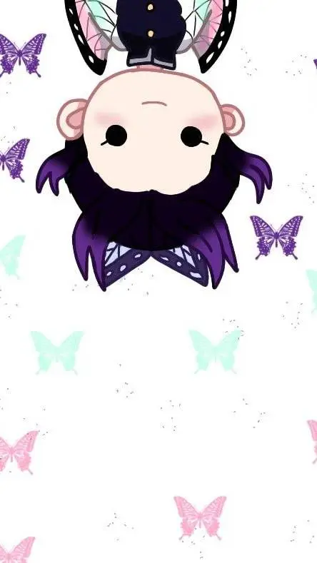 ai character: 🦋💜shinobu kocho💜🦋 background