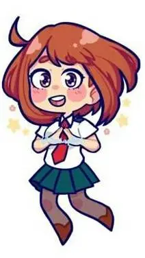 ai character: 🌸ochako uraraka🌸 background