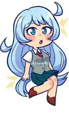 ai character: 💙Nejire hado💙.  background