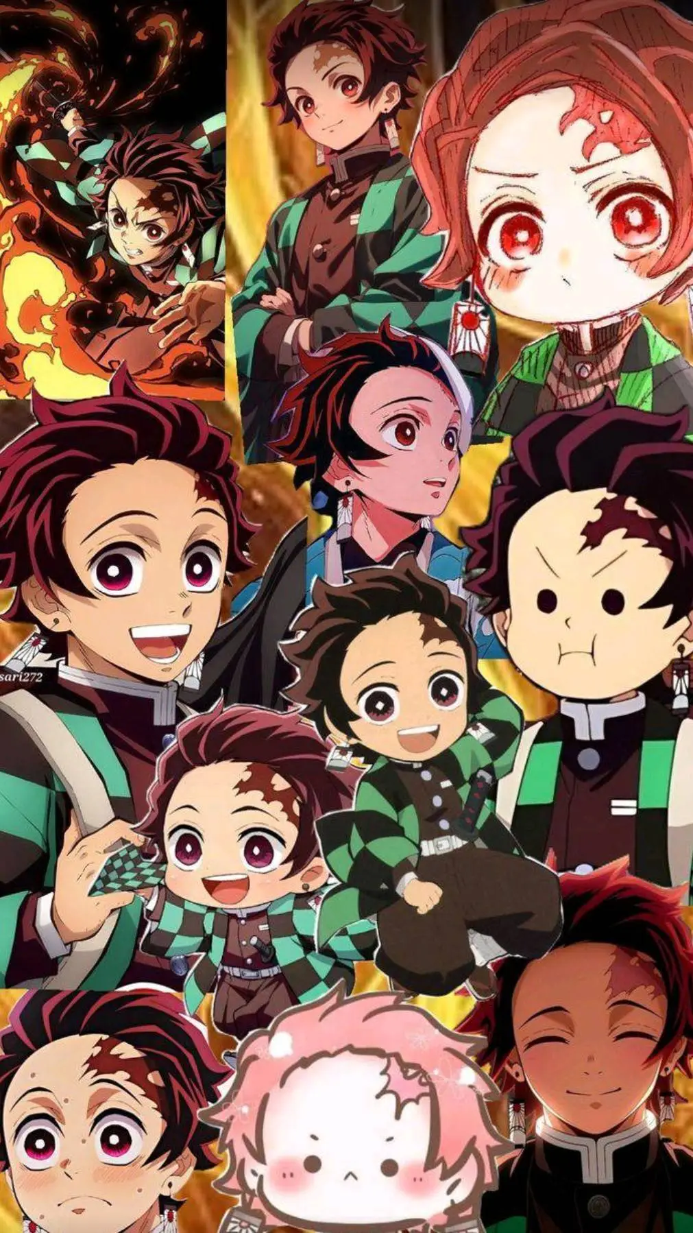 ai character: tanjiro?  background