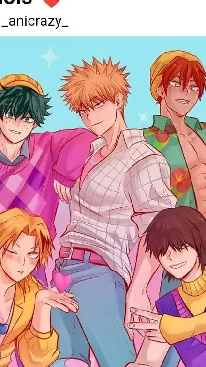 ai character: Saja boys y Stars  background