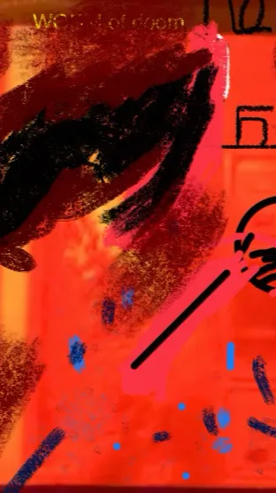 ai character: The worm container background