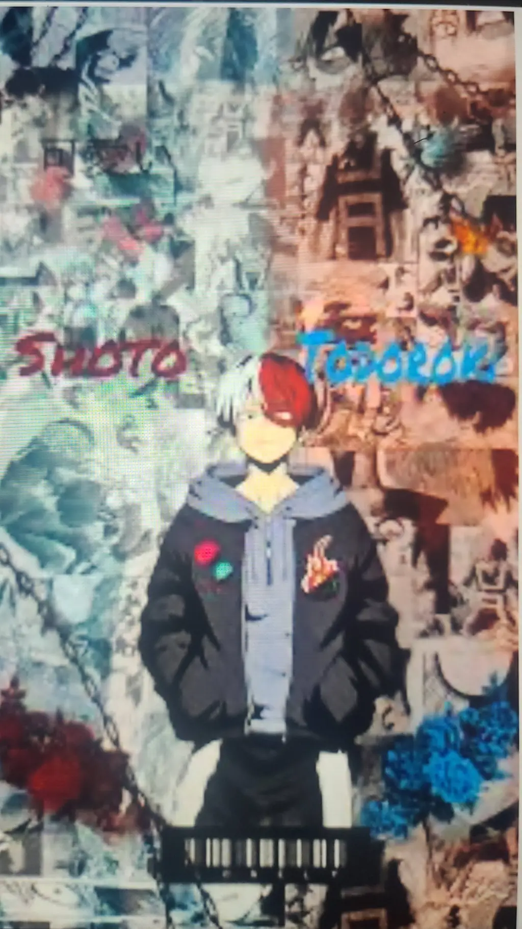 ai character: ~♡Shoto Todoroki♡~ background