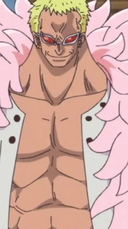 ai character: Doflamingo  background