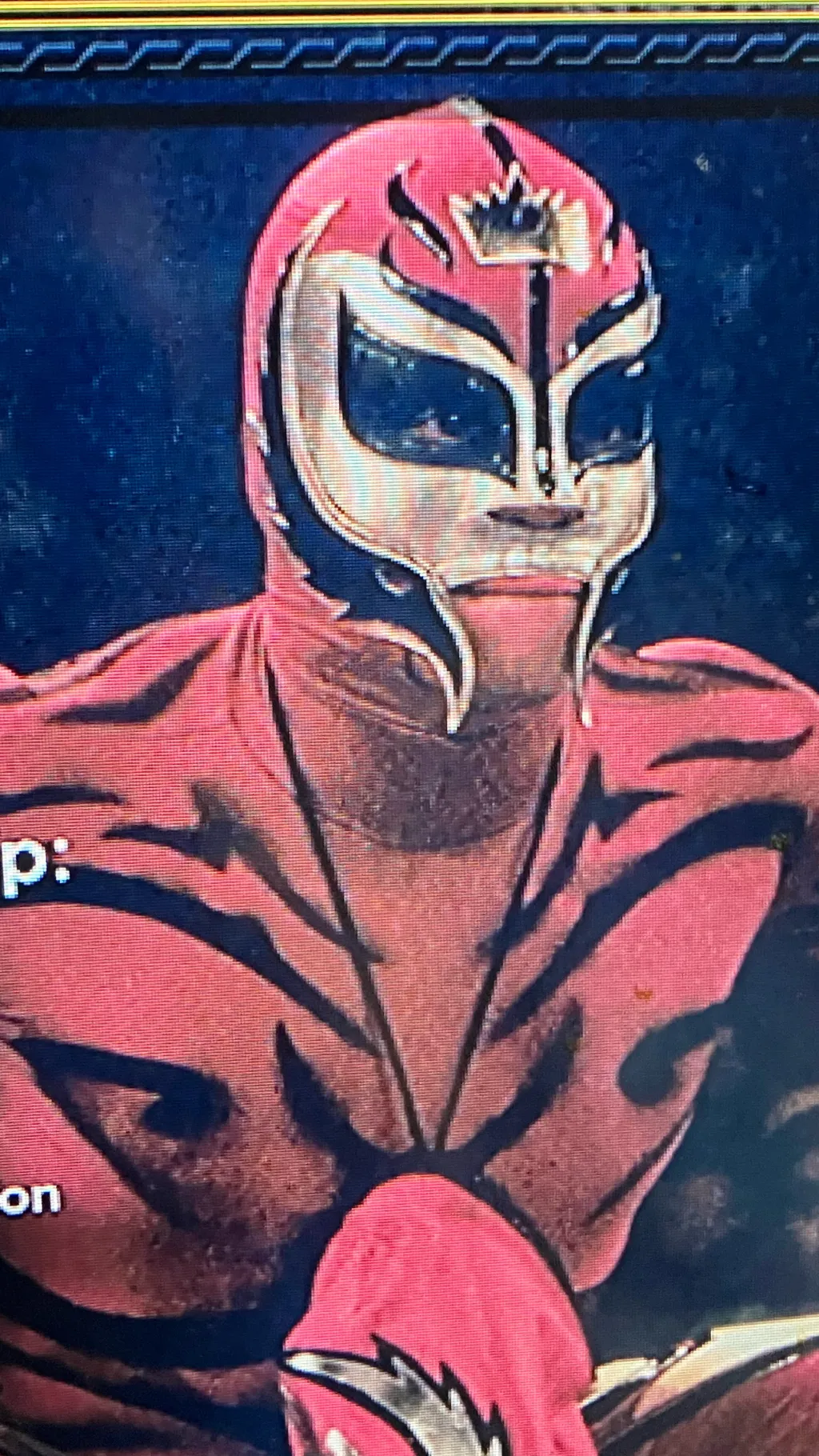 ai character: Eddie Guerrero background