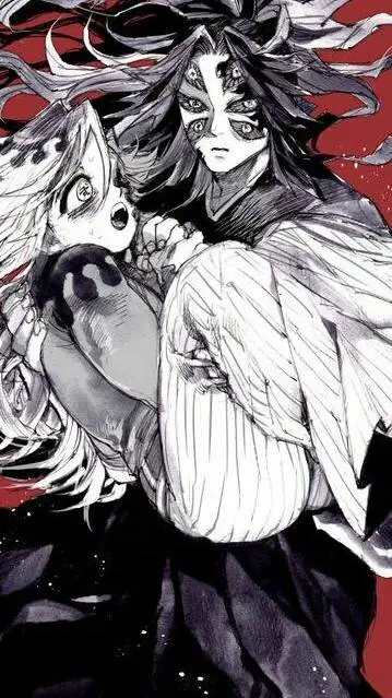 ai character: kokushibo x douma background