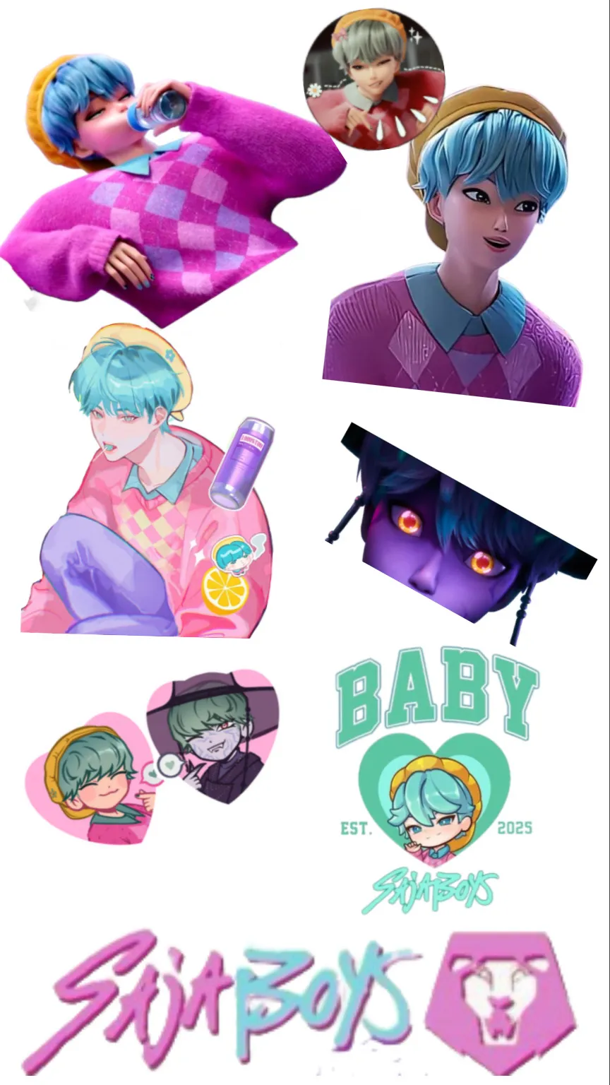ai character: Baby Saja(yandere) background